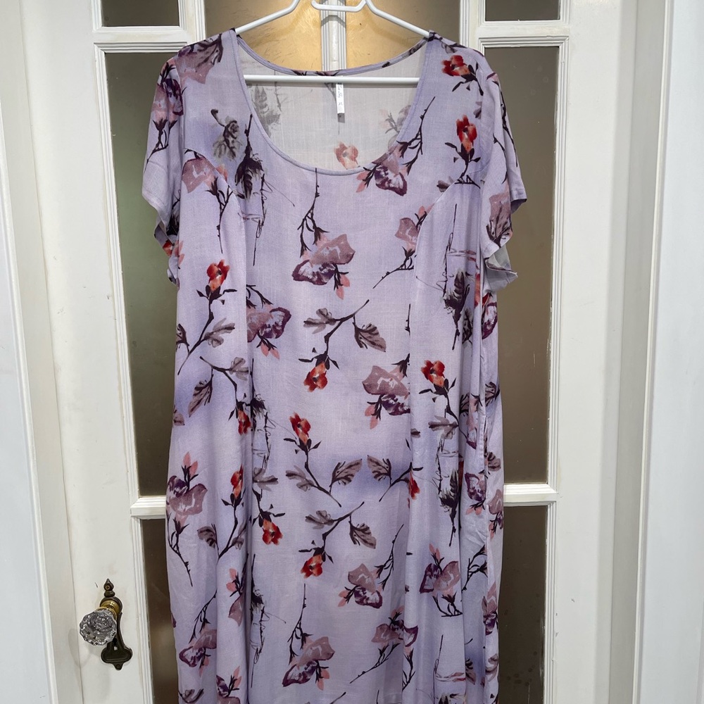 Floral Print Dress by Blue Sky